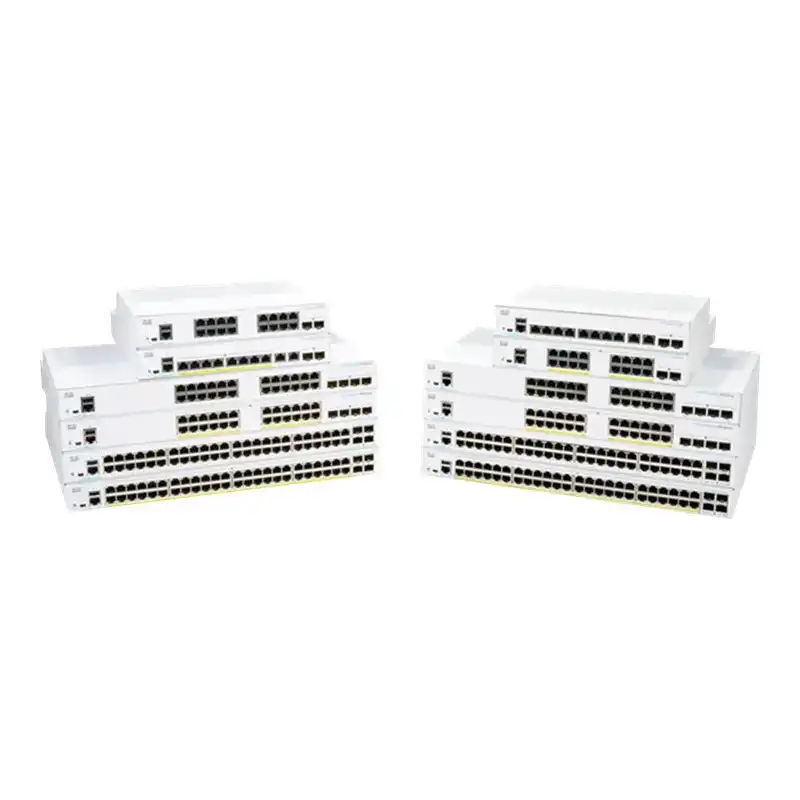 Cisco Business 250 Series CBS250-8FP-E-2G - Commutateur - C3 - intelligent - 8 x 10 - 100 - 1000... (CBS250-8FPE2GEU-RF)_1